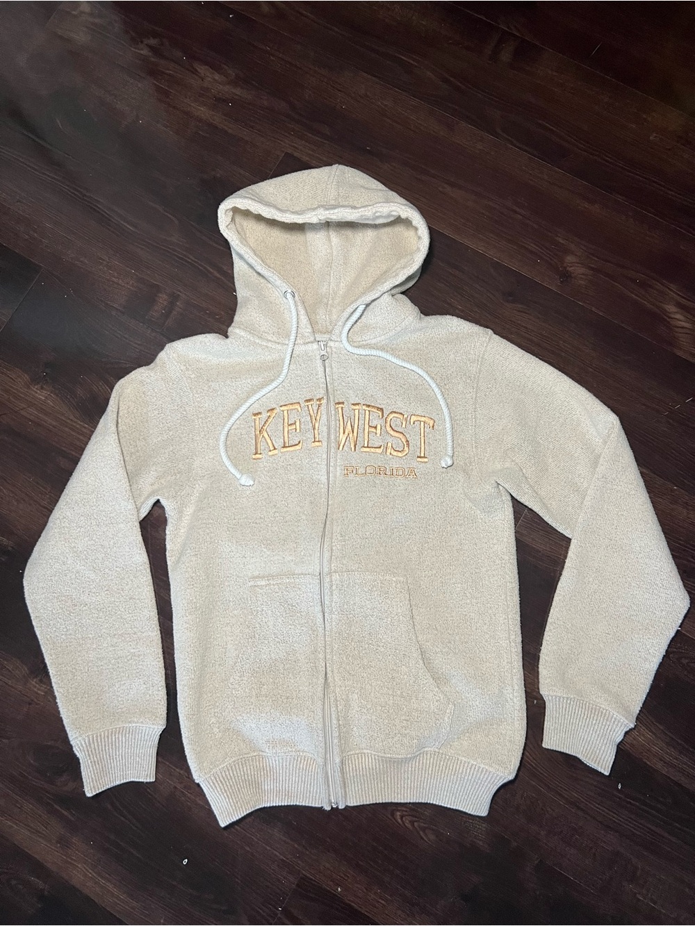 Key West Zip Up Hoodie Size Small